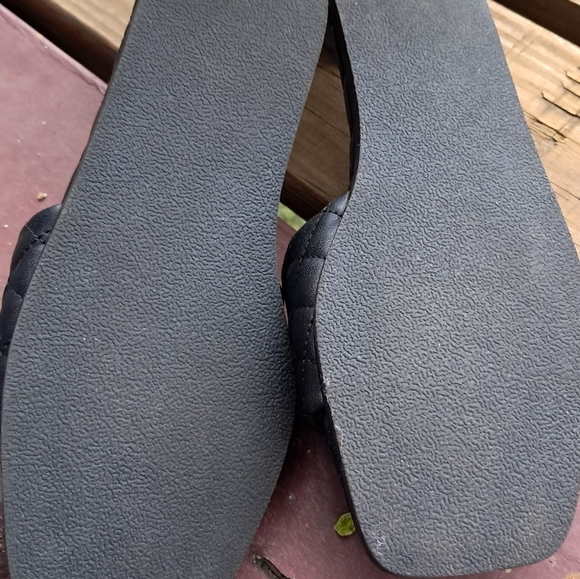 Steven New York Black Quilted Women's Slides Size 8 - Picture 4 of 7